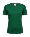 Dames T-shirt Tee Jays Interlock 580 forest green